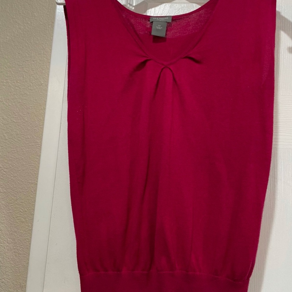Ann Taylor sweater tank